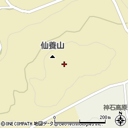 仙養山周辺の地図