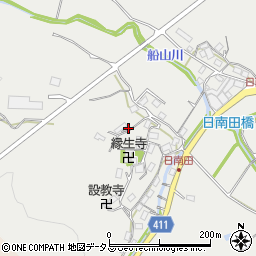 〒514-2103 三重県津市美里町日南田の地図
