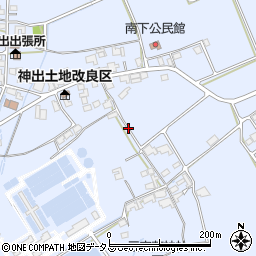 兵庫県神戸市西区神出町南周辺の地図