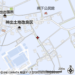 兵庫県神戸市西区神出町（南）周辺の地図