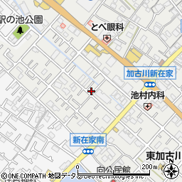 兵庫県加古川市平岡町新在家491-11周辺の地図