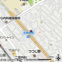 兵庫県加古川市平岡町新在家1463周辺の地図
