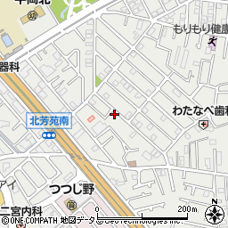 兵庫県加古川市平岡町新在家1745-396周辺の地図