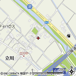 岡山県赤磐市立川757周辺の地図