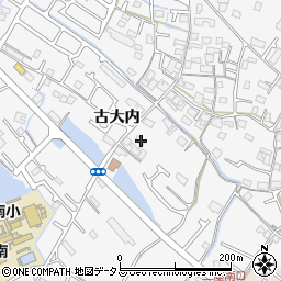兵庫県加古川市野口町古大内10周辺の地図