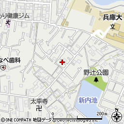 兵庫県加古川市平岡町新在家2128周辺の地図