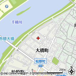 兵庫県赤穂市大橋町9周辺の地図