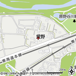 静岡県袋井市愛野2504-11周辺の地図