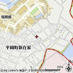 兵庫県加古川市平岡町新在家2328-7周辺の地図