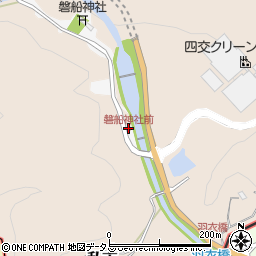 磐船神社前周辺の地図