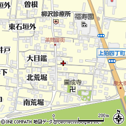 京都府木津川市山城町上狛東作り道30周辺の地図