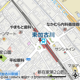 兵庫県加古川市平岡町新在家1500周辺の地図