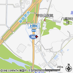 御嶽 伊賀上野店周辺の地図