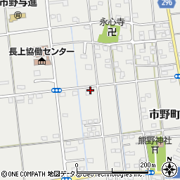 静岡県浜松市中央区市野町2232周辺の地図