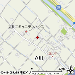岡山県赤磐市立川656周辺の地図