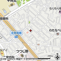 兵庫県加古川市平岡町新在家1745-386周辺の地図