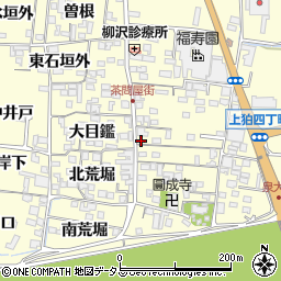 京都府木津川市山城町上狛東作り道29周辺の地図