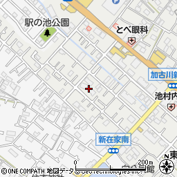 兵庫県加古川市平岡町新在家476周辺の地図