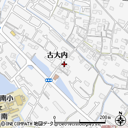 兵庫県加古川市野口町古大内9周辺の地図