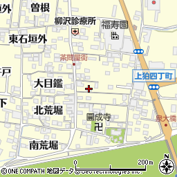 京都府木津川市山城町上狛東作り道30周辺の地図