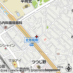 兵庫県加古川市平岡町新在家1463-6周辺の地図