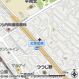 兵庫県加古川市平岡町新在家1462周辺の地図
