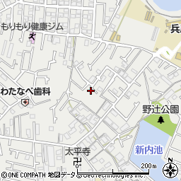 兵庫県加古川市平岡町新在家2152-10周辺の地図
