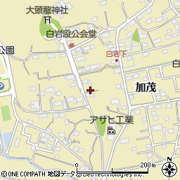静岡県菊川市加茂906周辺の地図