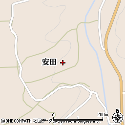 広島県神石郡神石高原町安田658-2周辺の地図