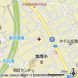 静岡県菊川市加茂5086周辺の地図