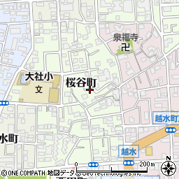 兵庫県西宮市桜谷町10周辺の地図