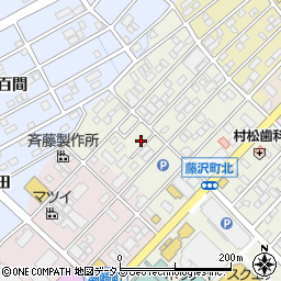 愛知県豊橋市藤沢町61周辺の地図