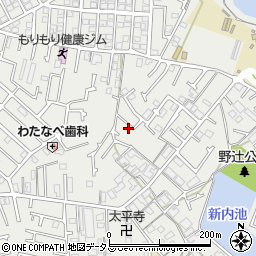 兵庫県加古川市平岡町新在家2150-3周辺の地図