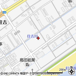 松塚社寺周辺の地図