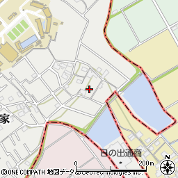 兵庫県加古川市平岡町新在家2385-3周辺の地図