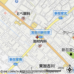 兵庫県加古川市平岡町新在家505周辺の地図