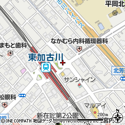 兵庫県加古川市平岡町新在家1134-1周辺の地図