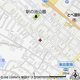 兵庫県加古川市平岡町新在家681-1周辺の地図