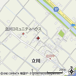 岡山県赤磐市立川654周辺の地図