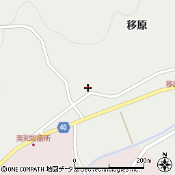 広島県山県郡北広島町移原522周辺の地図