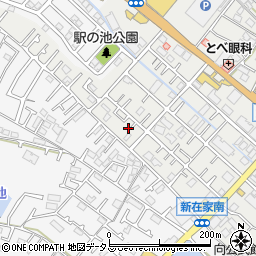 兵庫県加古川市平岡町新在家683-17周辺の地図