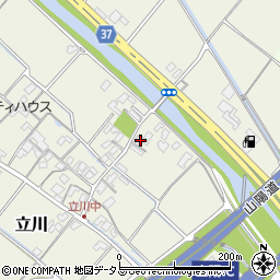 岡山県赤磐市立川740周辺の地図