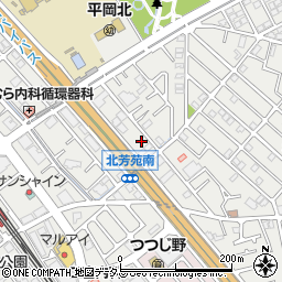 兵庫県加古川市平岡町新在家1462-3周辺の地図