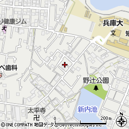 兵庫県加古川市平岡町新在家2127-10周辺の地図