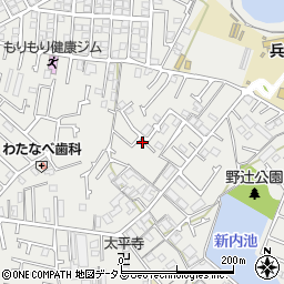 兵庫県加古川市平岡町新在家2155-6周辺の地図