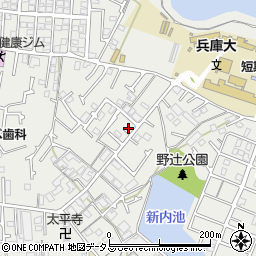 兵庫県加古川市平岡町新在家2127-9周辺の地図