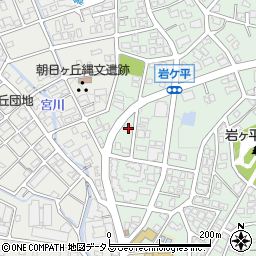 兵庫県芦屋市岩園町26-6周辺の地図