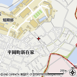 兵庫県加古川市平岡町新在家2327-21周辺の地図