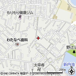 兵庫県加古川市平岡町新在家2151-5周辺の地図