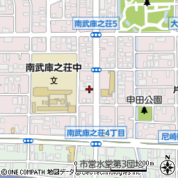 前田文化南棟周辺の地図